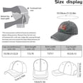 thumbnail image 3 of Cup26 Hats USA CAN MEX 26 Host Country Soccer Football Supporters Cap Blue, 3 of 7