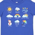 thumbnail image 4 of Inktastic Pastel Weather Chart Boys or Girls Toddler T-Shirt, 4 of 5