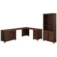thumbnail image 1 of Kathy Ireland by Bush Volcano Dusk 4 Piece Office Set in Cherry, 1 of 8