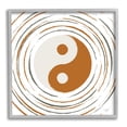 thumbnail image 5 of Stupell Industries Yin Yang Taijitu Symbol Spiritual Circular Stripes Graphic Art Gray Framed Art Print Wall Art, Design by Martina Pavlova, 5 of 5