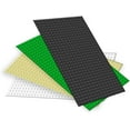 thumbnail image 1 of ERDS-10x5 inch Classic Baseplates, Building Bricks Plates Compatible for Major Brands, Ideal for Kids 6+ & STEM Activities, Inspiring Creativity & Learning(Color Mixing*4, 1 of 4