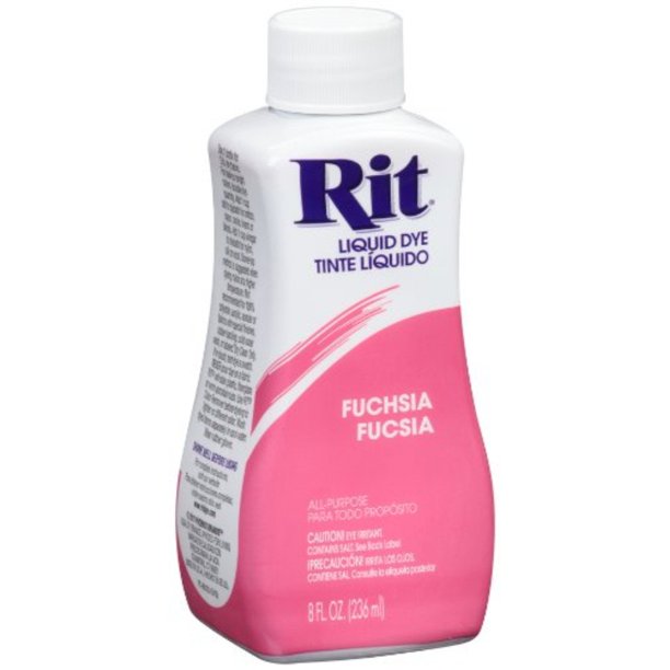 Rit Dye Liquid Fabric Dye, 8Ounce, Fuchsia