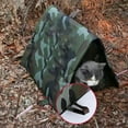 thumbnail image 5 of Apmemiss Clearance Outdoor Cats House Outdoor Waterproof Pet Kennel Cold-proof Tent Cats Kennel Dog Kennel Oxford Cloth Pet Bed Removable and Washable Stray Cats House Cats Kennel, 5 of 7