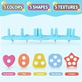 thumbnail image 4 of Juego de juguetes de baño Texviko, sin moho, con forma de silicona, clasificador, 20 unidades, 4 of 7
