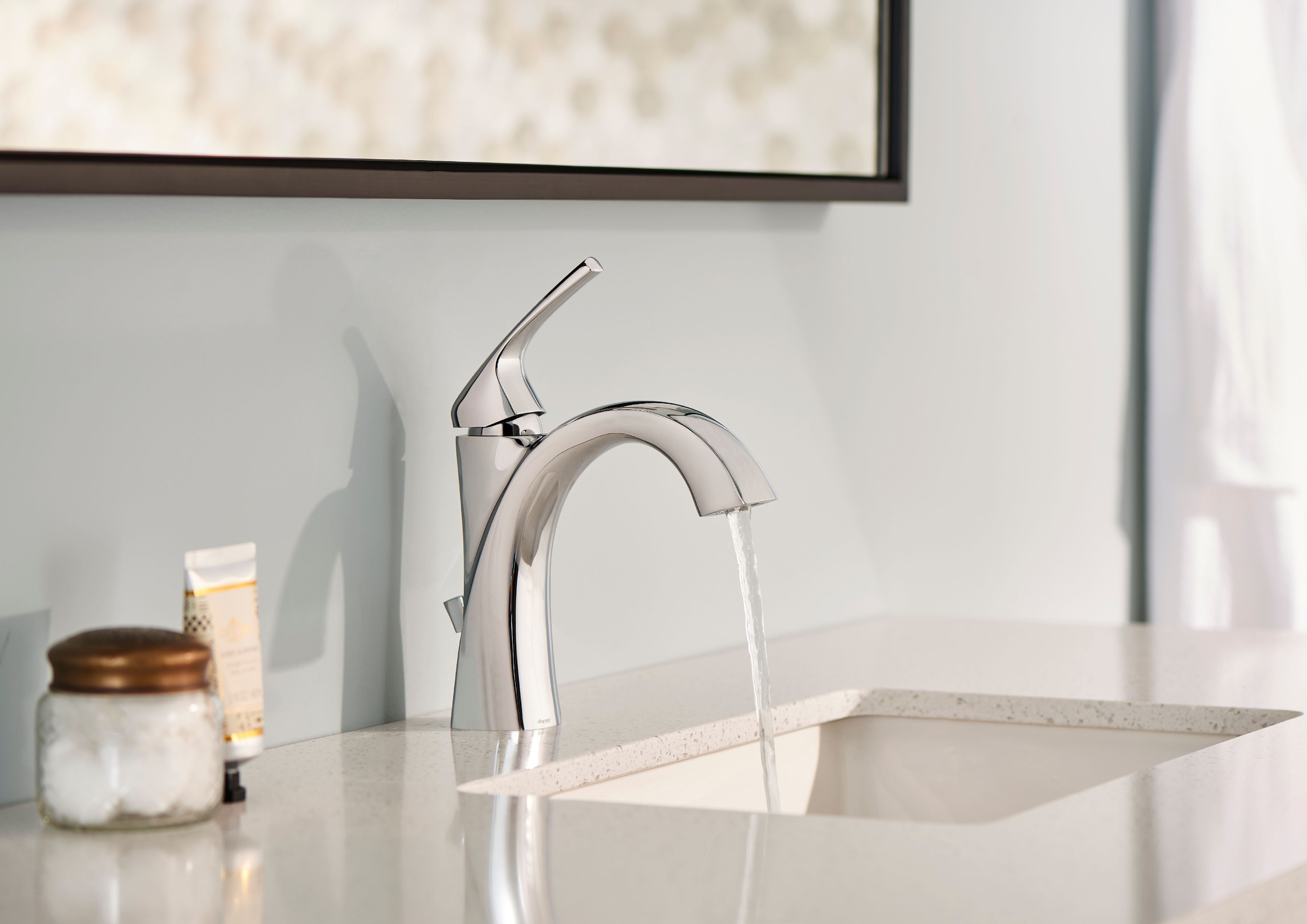 Danze Vaughn Single Handle Bathroom Faucet, Chrome