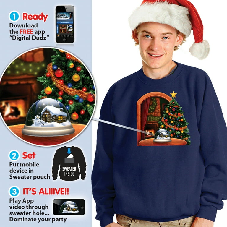 Snow Globe Ugly Christmas Sweater