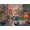 Venice Evening, variant on Majestic by Springbok 1000 Piece Jigsaw Puzzle Sunset at St Basil's - Made in USA - Compact Box