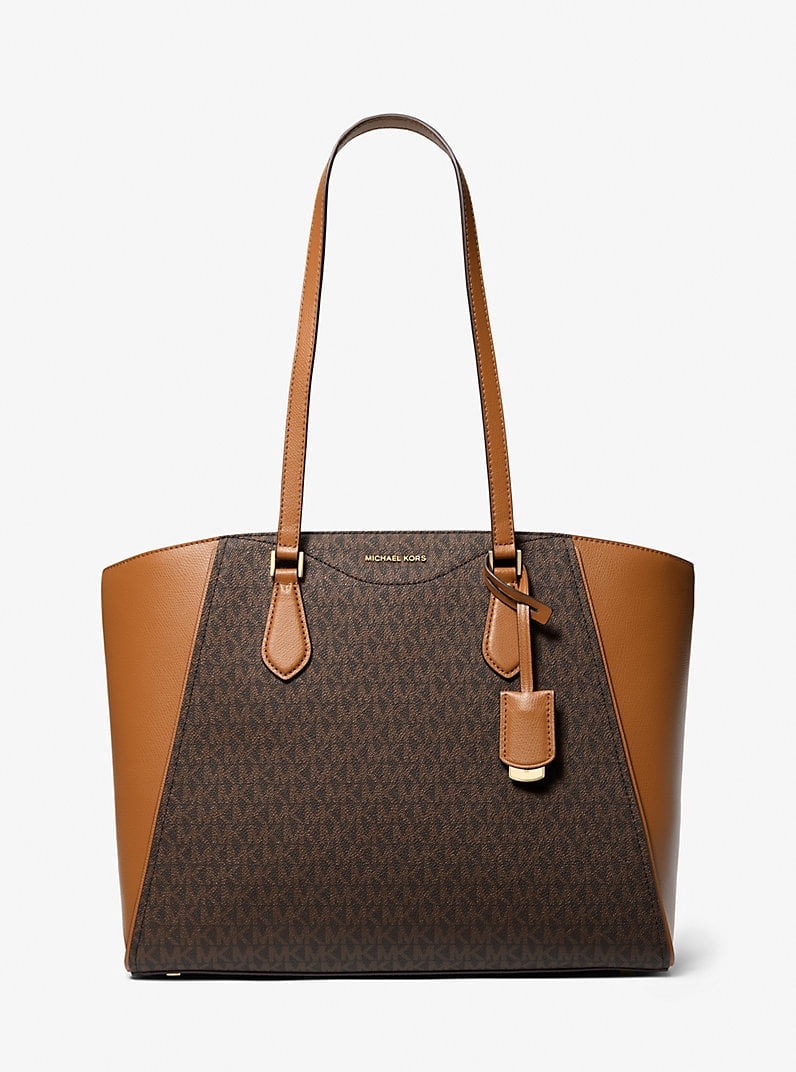 Michael Kors Signature Logo Hendrix Crossbody bag - Walmart.com