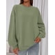 thumbnail image 4 of Sudadera PRETTYGARDEN Oversized Cuello Redondo Verde Bosque XL, 4 of 6