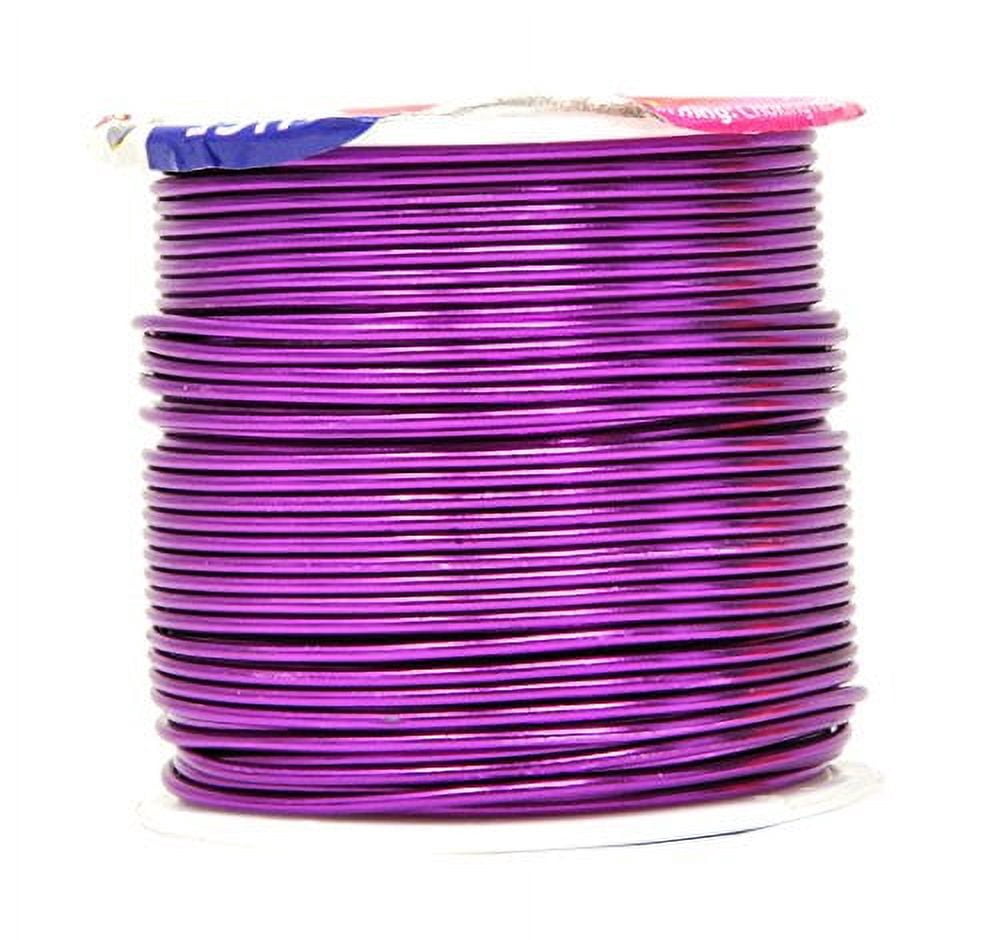 Mandala Crafts Anodized Aluminum Wire for Sculpting, Armature, Jewelry Making, Gem Metal Wrap, Garden, Colored and Soft, Assorted 6 Rolls (16 Gauge, Comb 3)