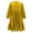 Gold Yellow, variant on IDOPIP Kids Girls Vintage Velvet Christmas Dress Long Sleeve Wedding Casual Gown Winter Fall Clothes