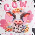 thumbnail image 5 of GYRATEDREAM Baby Summer Outfits Short Sleeve Cow Print T-shirt Top + Elastic Waistband Shorts 2 Piece Set Infant Toddler Clothes for 3-24 Months, 5 of 8