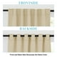 thumbnail image 3 of Cortinas RYB HOME para oscurecer habitaciones, color beige, 42 x 45 cm, 2 paneles, 3 of 8