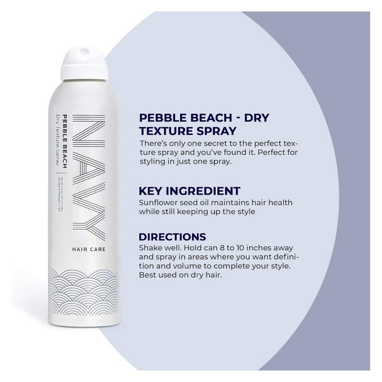 Navy Hair Care Pebble Beach - Dry Texture Spray - 2oz