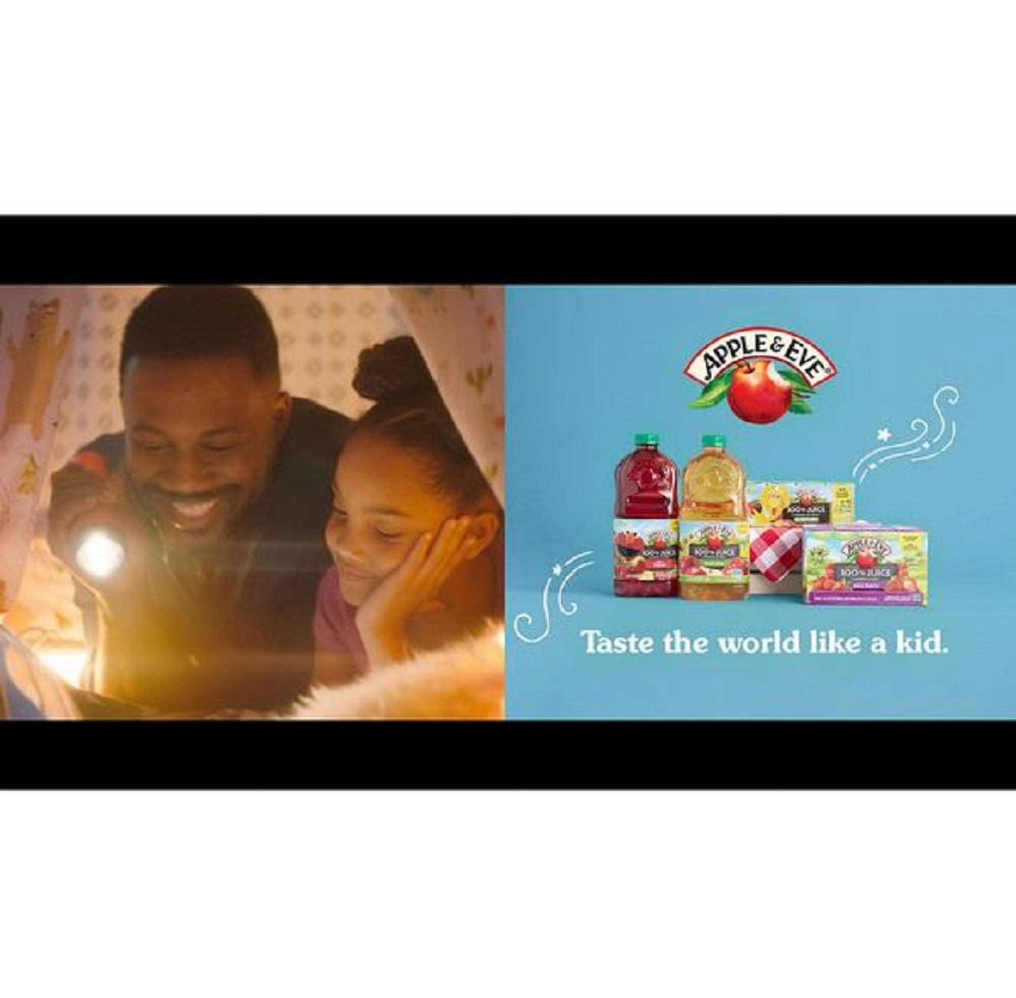 Fruit Juice Bonus Variety Pack, 36 pk./6.7 oz.by Apple & Eve 100%