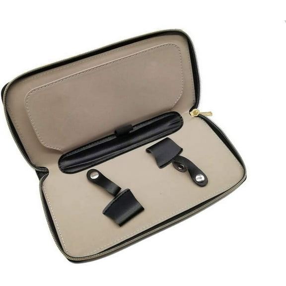 Xiao Hua 1pc Leather Hair Scissors Case Salon Barber Bag Hair Accessories Hairdresser Styling Tools