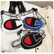 thumbnail image 3 of Champions Bordado Campeones Un Hombro Bolso Unisex Riñonera Packs Cinturón Cintura Bolsas De Moda Hombres Mujeres Viaje Calle Hip Hop Cruz Cuerpo Pecho Regalos De Cumpleaños, 3 of 4