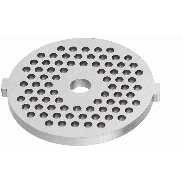 Caredy Meat Grinder Plate, Alloy Discs Blades with Hole Grinder Food Chopper for Kitchen Aid Stand Mixer Accessory