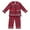 Red B, variant on LYMAYTER Kids Unisex Nightgowns Pajamas Outfit Toddler Print Dress Loungewear Boys Girls Christmas Long Sleeve Sleepwear Set 3 Months-13 Years
