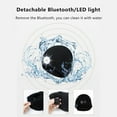 thumbnail image 6 of Morttic Bluetooth Beanie Hat with LED Headlight, Rechargeable 5 LED Lighted Beanie Cap with Wireless Bluetooth Hands Free Headlamp Hat Winter Warm Knit Cap for Camping Running Fishing, 6 of 12