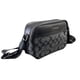 thumbnail image 4 of Neceser Coach Hombre Gris Oxford Con Logos Negros, 4 of 6