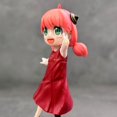 thumbnail image 3 of New Anya Figure, q Version red Leather Anya Forger Anime Figures 16cm/6.3inch Handmade PVC Cartoon Character Model Decoration Craft Gift, 3 of 7