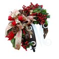 thumbnail image 1 of 1 Unids de la de la de la Adorno Ventana Pared Decorativa Creativo DIY Flor Elegante Gracias Ratán Regalos para Navidad Interior Hogar Boda A Macarena guirnalda colgante de la puerta de entrada, 1 of 8