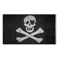 thumbnail image 7 of 3x5 Embroidered Sewn Jolly Roger Pirate Patch Nylon Flag banner Double Sided, 7 of 7