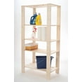 thumbnail image 1 of Étagère en bois à 5 tablettes, 1 of 5