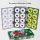 thumbnail image 3 of Kuymtek Juego Tablero Bobinado Línea Principal Pesca Transparente Carretes Caja Bobina (8 Uds), 3 of 9