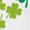 White, variant on Shamrock Heart Lucky Clover St. Patricks Day Design Women's Sweatshirt