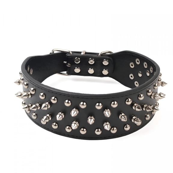 GASTROPOD a Dog Collar with Spikes Suitable for Large and Medium Sized Dogs