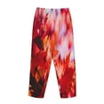 thumbnail image 5 of Haiem Autumn Maple Leaves Women's Pajama Pants Ultra Lightweight Pjs Bottoms Sleepwear Bottom Pants With Pocket Drawstring-X-Large, 5 of 9