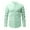 Light Green, variant on Shirts for Men Retro Stand Collar Long Sleeve Stretchy Business Tops Formal Solid Color Comfortable Men Dress Shirt