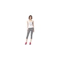 thumbnail image 3 of Aeropostale Mujeres Zig Zag Active Athletic Sweatpants, Negro, Mediano, 3 of 3