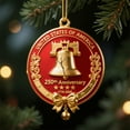thumbnail image 4 of United States 250th Anniversary Bell Ornament, Honoring U.S. 250th Anniversary 1776-2026 Bell Ornament with Commemorative Detailing for Collectors and Patriotic, 4 of 6