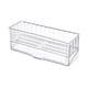 thumbnail image 2 of Organizador para fregadero de cocina | Soporte multifuncional para esponjas y cubiertos con drenaje | Almacenamiento de plástico para cepillos, jabón y utensilios | Transparente o negro, 2 of 6