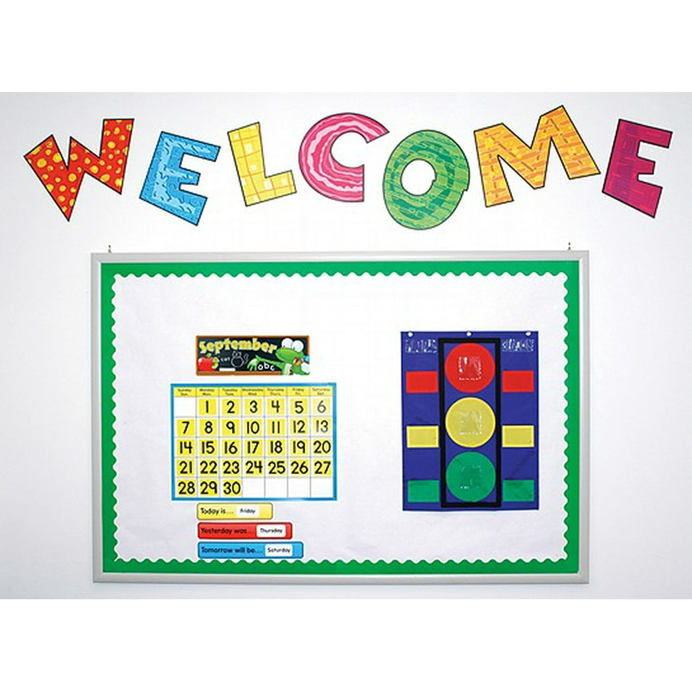 Frog Calendar Set Bulletin Board Set