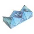 thumbnail image 5 of Caja de cambio de forma geométrica 3D, juguete de rompecabezas transformador de forma magnética, divertido alivio del estrés para niños y adultos, color azul, 5 of 5