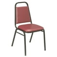 thumbnail image 3 of KFI Studios IM800 Series Dining Chair, Burgundy Vinyl, 3 of 5