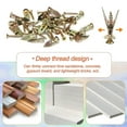 thumbnail image 3 of TALENO 100 Pcs Self Drilling Drywall Anchors with Screws Kit,No Drill Needed,Hollow Wall Anchor Expansion Kit, 3 of 4