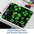 thumbnail image 6 of Saint Patrick's Day Square Desk Pad Mouse Mat Gaming Mousepad, 8.3x9.8 Inch, Non-Slip Rubber Bottom, Printed, Suitable for Office and Gaming, 6 of 6