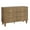 Wood color + gold, variant on Garvee Elegant 6-Drawer Chest, 47.24" Long, 15.75" Wide, 32.48" High, Wood & Gold Design, Stylish Storage for Bedroom or Living Room