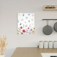 thumbnail image 6 of KLL Meadow flowers with butterfly Print Canvas Wall Art, Canvas Painting Prints Canvas Art Wall Decor Home Decoration for Living Room Bedroom Office, 6 of 6