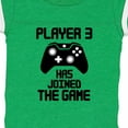 thumbnail image 4 of Inktastic Player 3 Has Joined the Game Boys or Girls Baby Bodysuit, 4 of 5