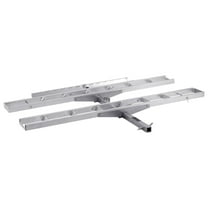 600LBS Motorcycle Carrier Hitch Mount - Heavy Duty Scooter & Dirt Bike Rack with Ramp, Universal Hauler