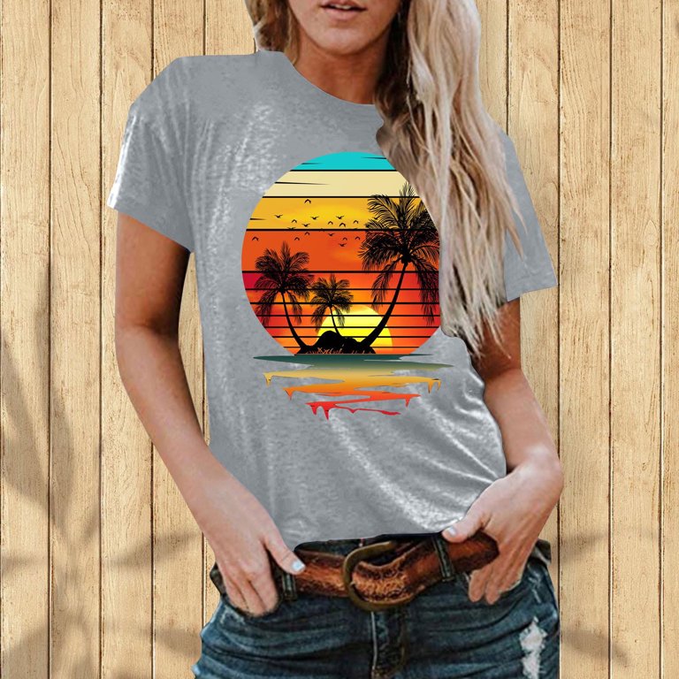 Women's Hawaiian Sunset Shirt