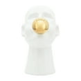 thumbnail image 4 of Sagebrook Home 12" Bubble Gum Man, White, 4 of 7