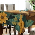 thumbnail image 4 of Yayeee Tablecloths for Rectangular Tables 60 x 90 inch Party Table Cover, Flowers and Dog, 4 of 6