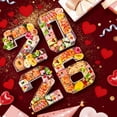 thumbnail image 4 of 2026 Wooden Number Charcuterie Board Set - 4PCS Fillable Food Trays for Graduation, New Year & Birthday Party Decor, 4 of 6